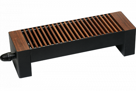Coral Pro floor design-convector with a decorative grille